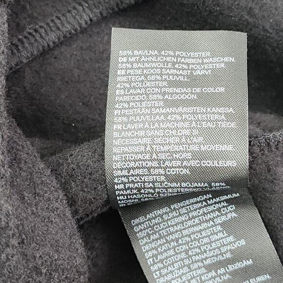 H&M Divided Structured Sweatshirt Dress Size XS Black Crew Neck Stretch Pullover - Picture 6 of 11